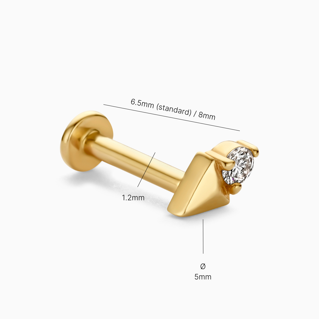 Diamond Spike Piercing